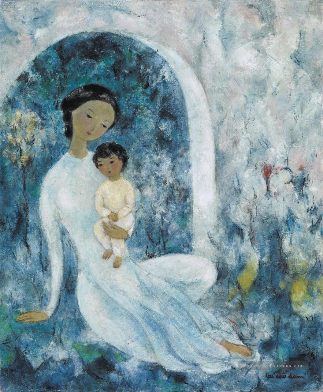 VCD Maternité Asiatique Peintures à l'huile